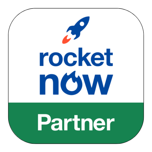 ロケットナウ配達パートナーアプリロゴ