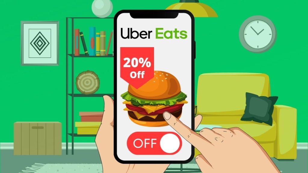ウーバーイーツの初回クーポンのアイキャッチ