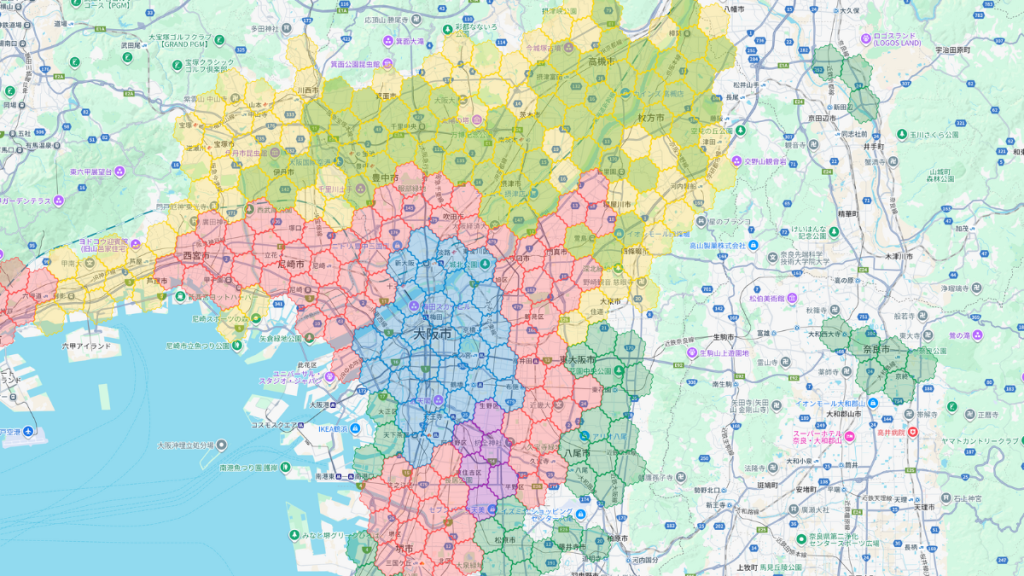 メニューの対応エリア_大阪府