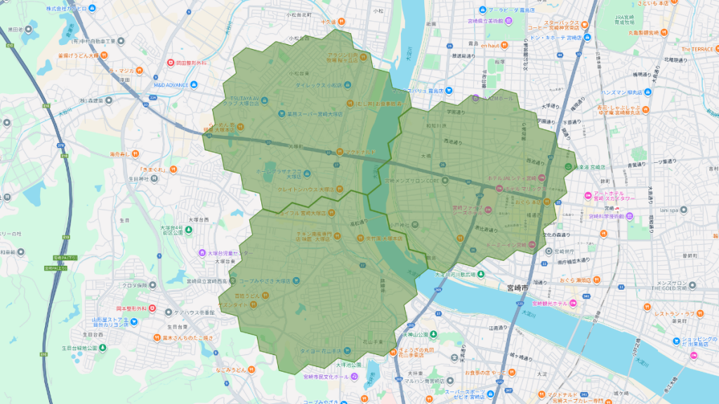 メニューの対応エリア_宮崎県