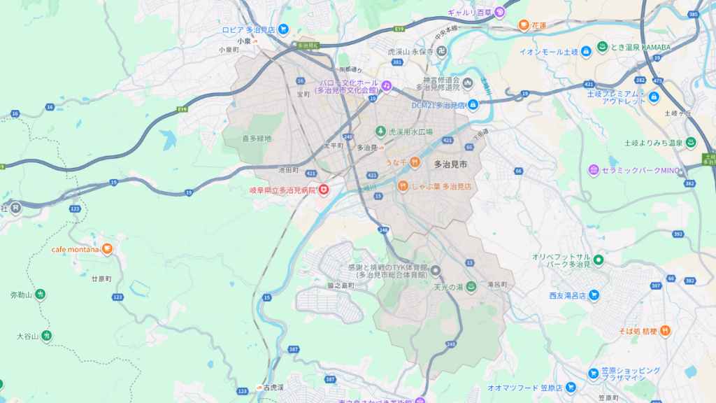 メニューの対応エリア_岐阜県