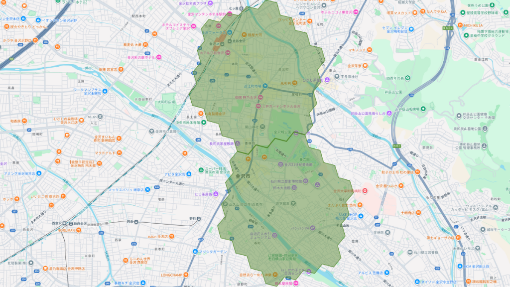 メニューの対応エリア_石川県