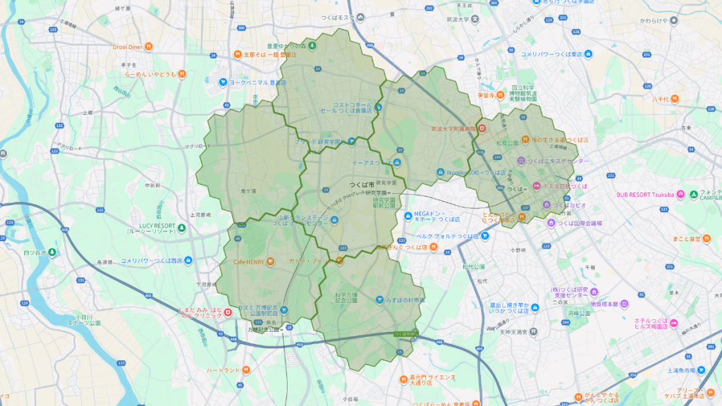 メニューの対応エリア_茨城県