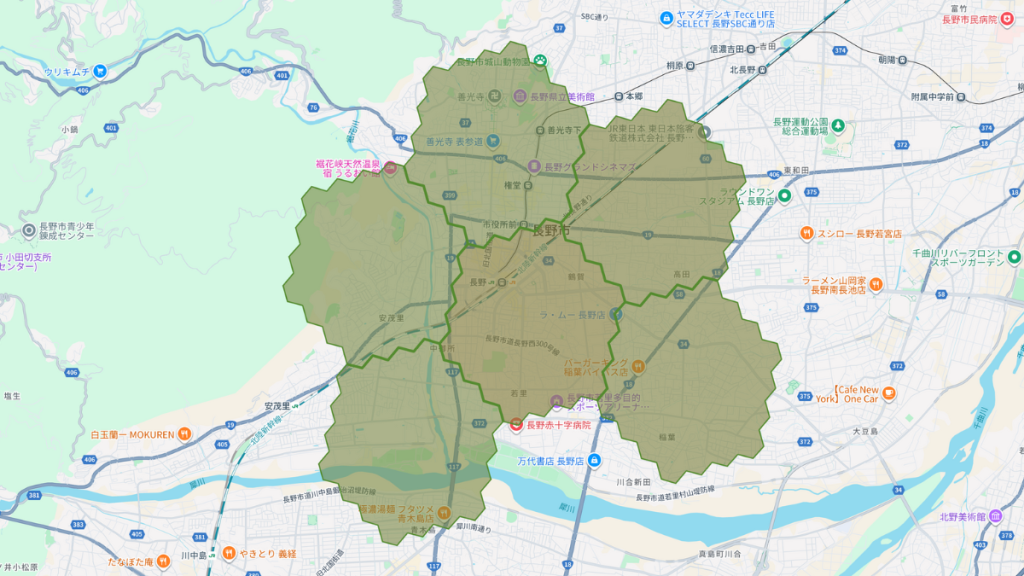 メニューの対応エリア_長野県長野市
