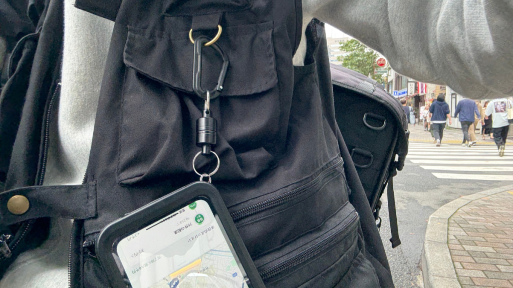 Standard Products（スタンダードプロダクツ）マグネットリリーサー付イヤーシェイプカラビナ