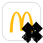 マクドナルドのロゴ